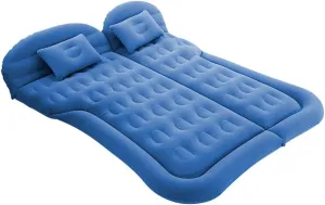 Car Inflatable Air Mattress for Toyota Sequoia II 2007 2008 2009 2010 2011 2012 2013 2014 2015 2016 Portable Boot Air Mattress Cushion Outdoor Travel Camping Sleeping Gear Accessories,Blue