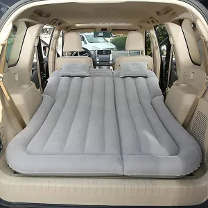 Car Inflatable Mattress for Hyundai Tucson Hybrid 2022 2023 2024 Rear Trunk Air Cushion Camping Travel Folding Self Inflating Sleeping Pad Back Seat Air Mattresses,Grey1