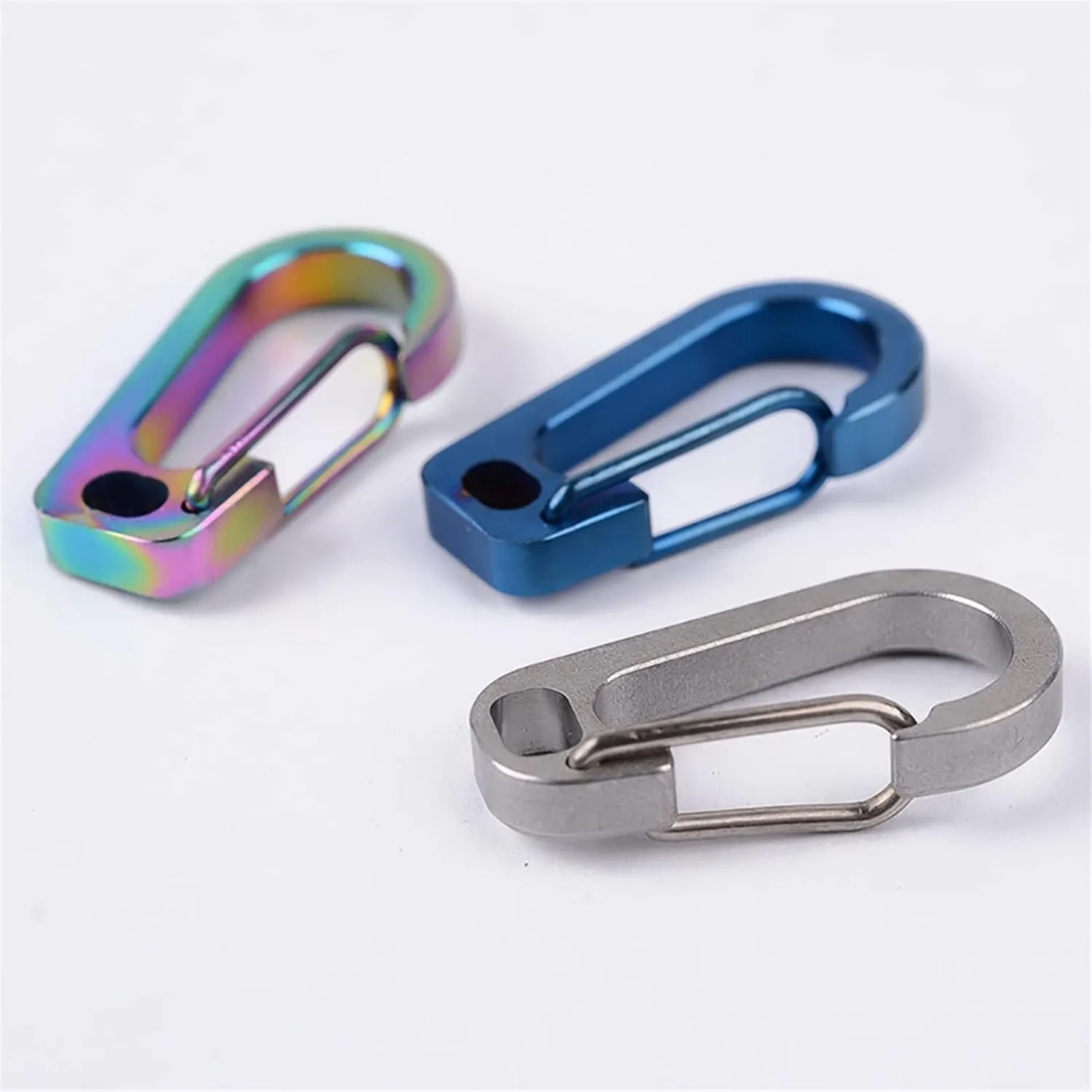 Carabiner Snap Hooks Keychain Buckle HangerKeyring Holder Climbing Accessories Mountaineering Hook L301218