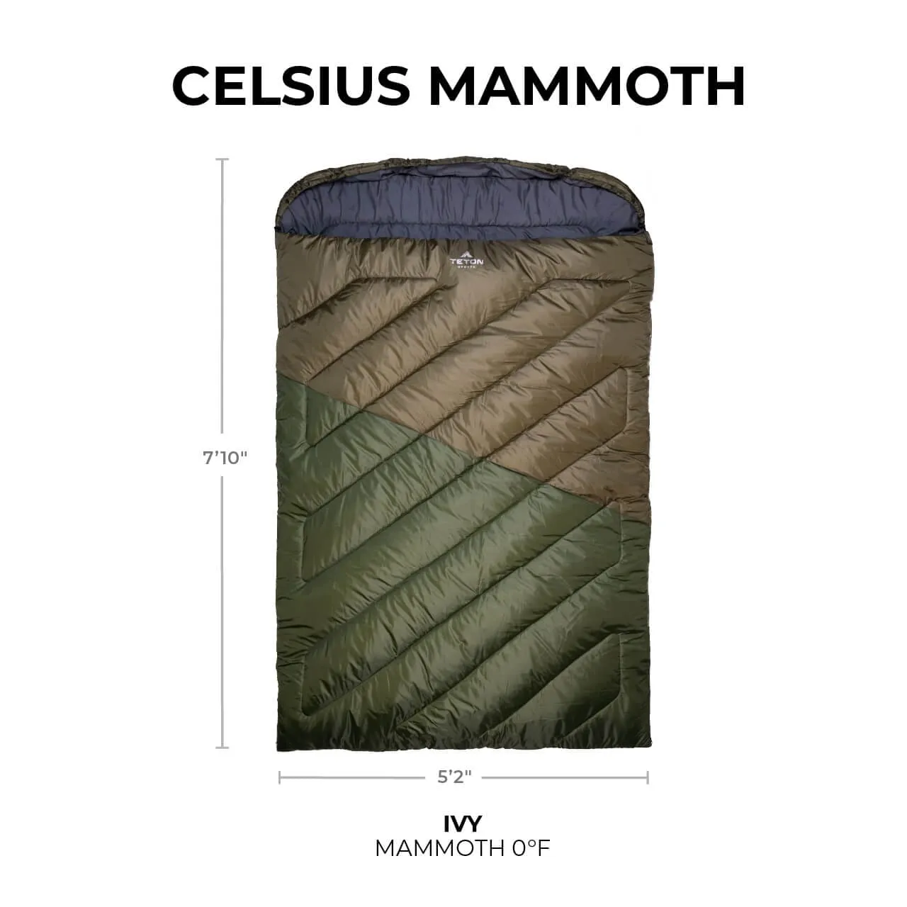 Celsius Mammoth Double 0°F / -18°C Sleeping Bag