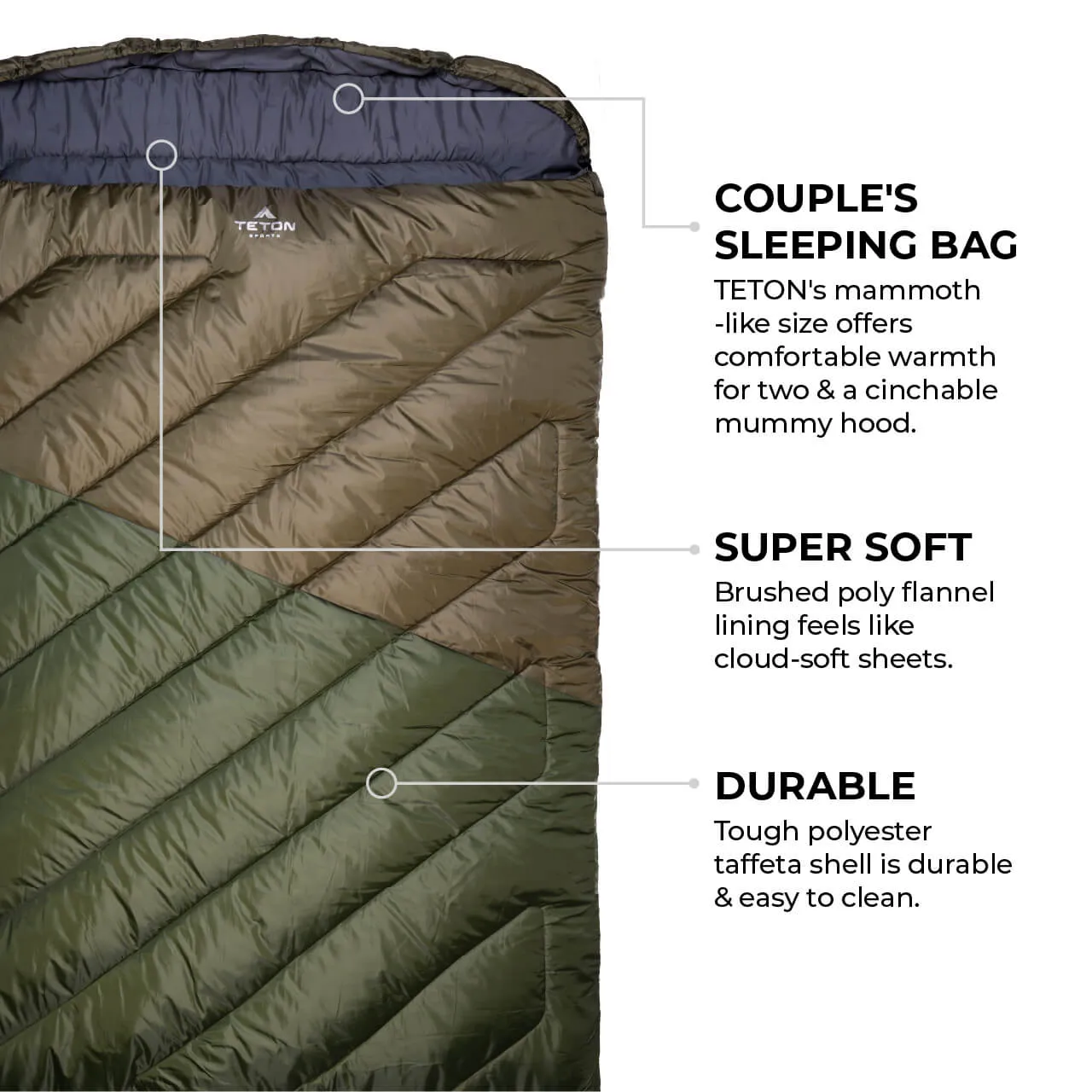 Celsius Mammoth Double 0°F / -18°C Sleeping Bag