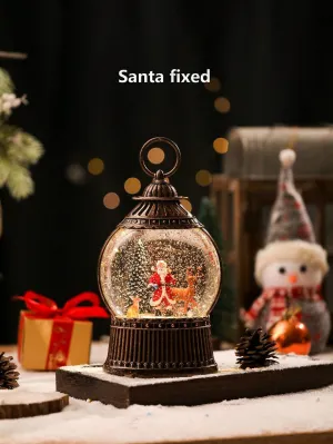 christmas inflatable snow globe|1 Pc Christmas Lantern, Christmas Snow Globe