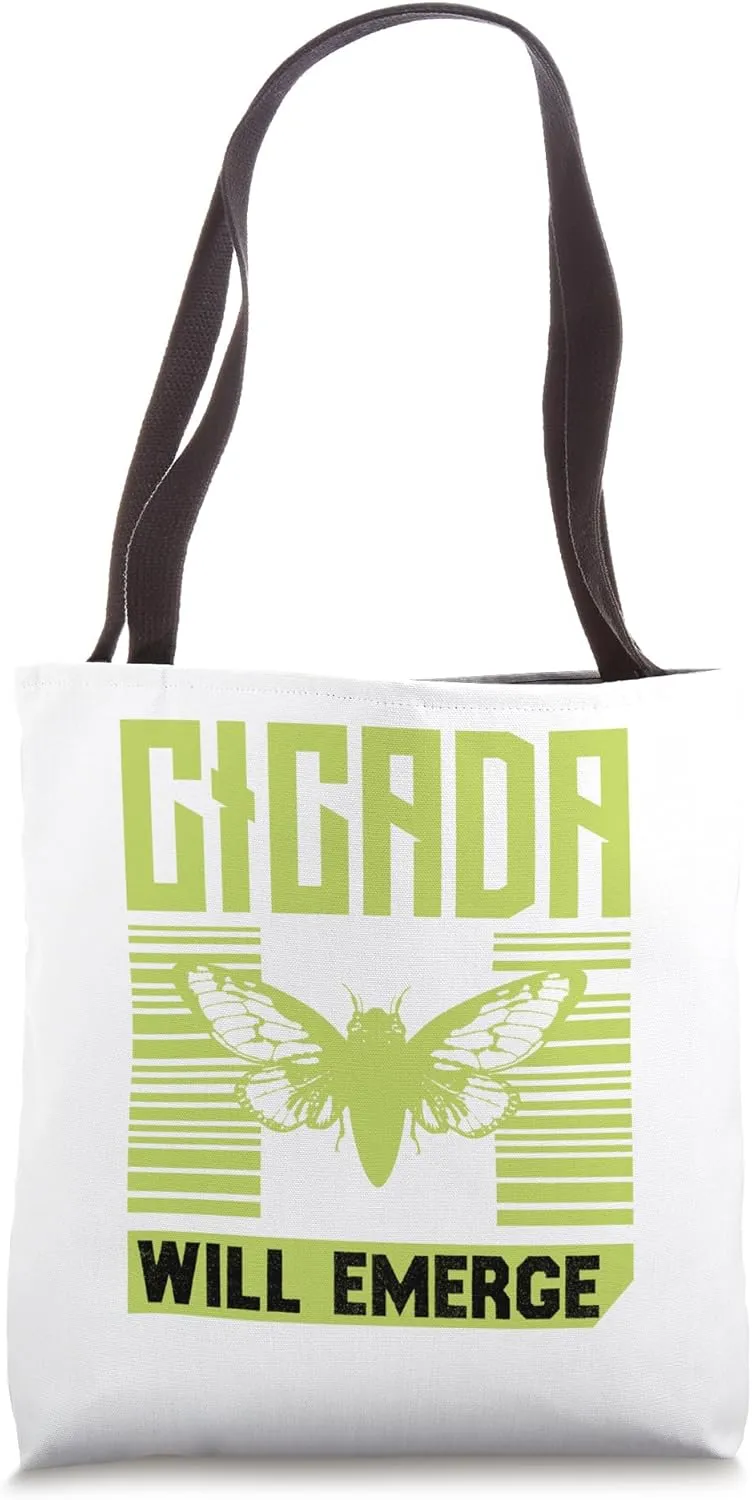 Cicada Will Emerge Cicada 2024 Double Emergence Tote Bag