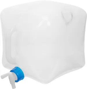 Collapsible Outdoor Water Container Portable Water Storage Bag with Handle Space Saving Design for Camping Hiking and Travel Durable and Easy to Use