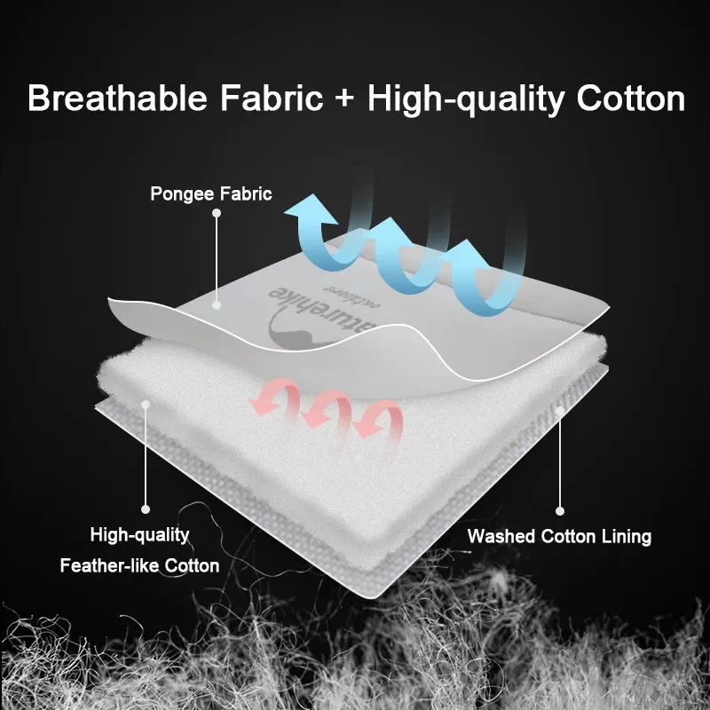 Cotton Sleeping Bag for Camping - Portable, Thickened, Warm & Cold Resistant