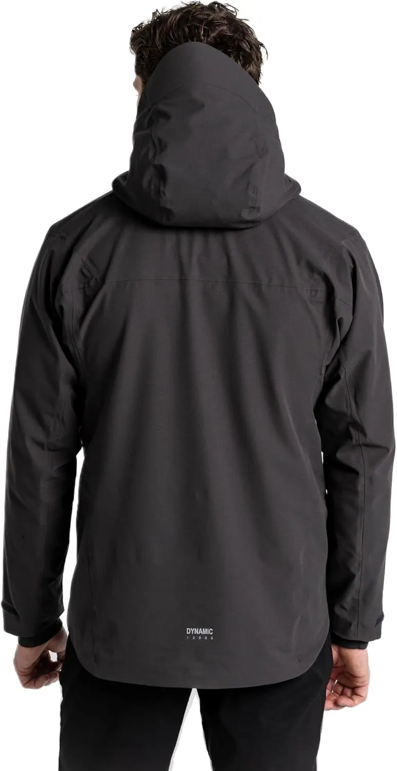 Craghoppers Mens Dynamic Pro Stretch Waterproof-Breathable Rain Jacket