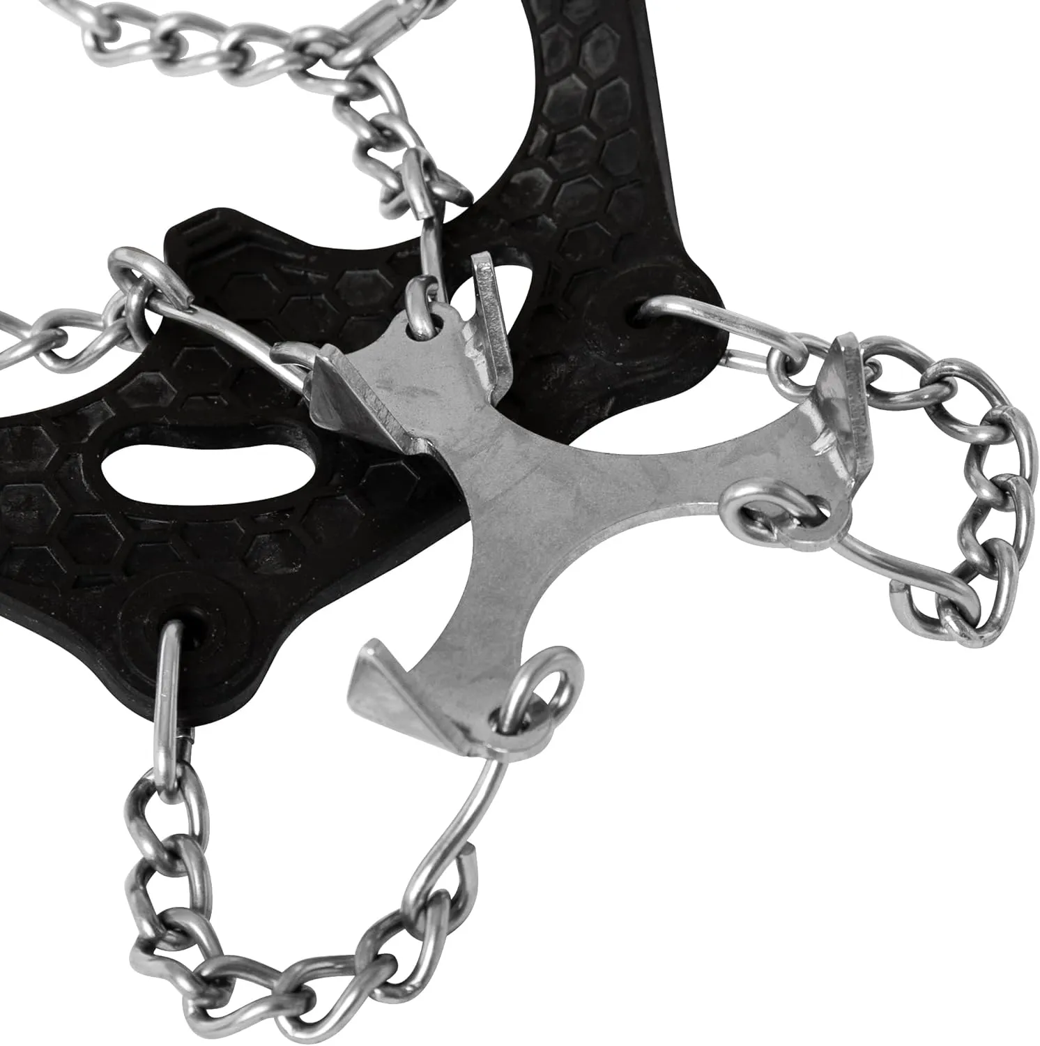 Crampons Ice Cleats for Hiking Spikes By Yatta Life - Professional Winter Boots with 12 Stainless Steel Spikes for Shoes & Boots - Outdoor Camping, Running, Mountaineering Ice & Snow Grips Accessories