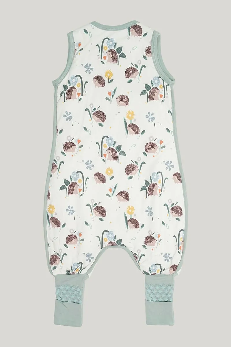 Customized Newborn Bamboo Fiber Double-Layer Warm Sleeping Bag, Sleeveless Zipper With Double Sliders Fold Feet Sleeping Bag Wholesale Manufacturer-2311820282
