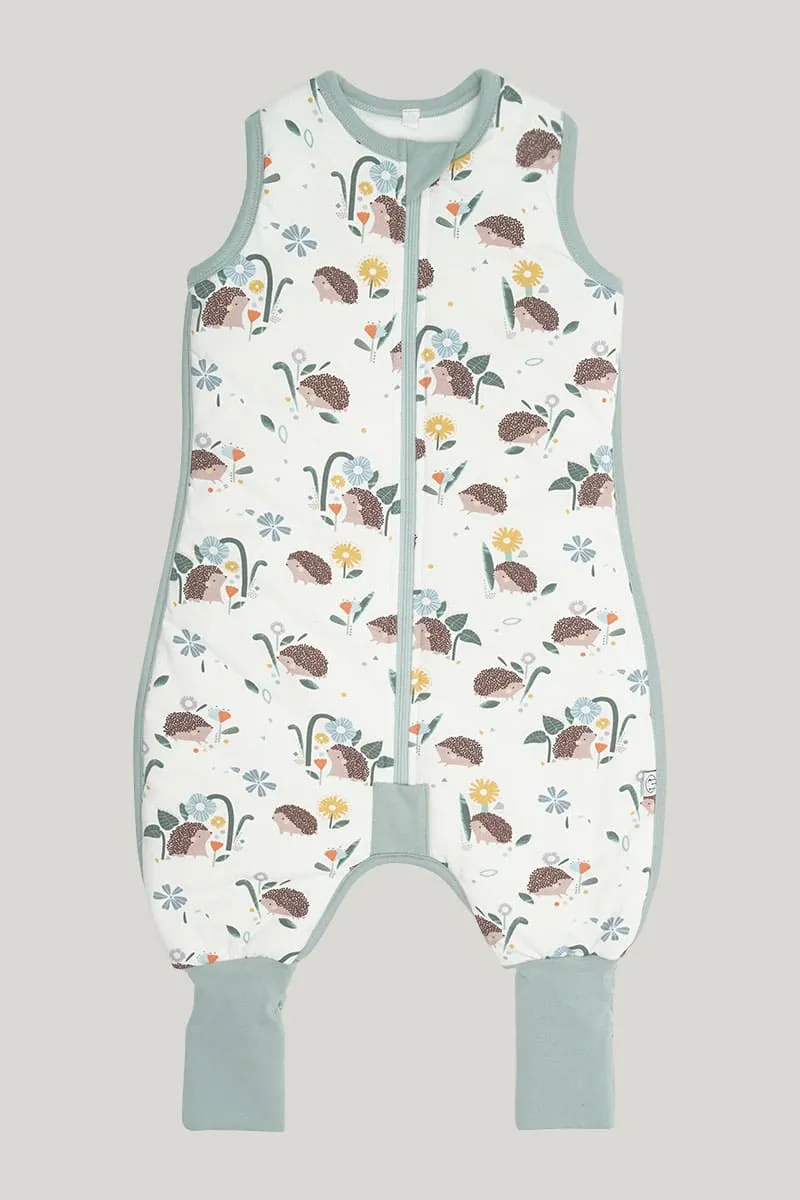 Customized Newborn Bamboo Fiber Double-Layer Warm Sleeping Bag, Sleeveless Zipper With Double Sliders Fold Feet Sleeping Bag Wholesale Manufacturer-2311820282