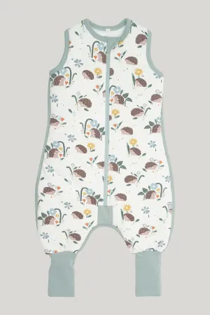 Customized Newborn Bamboo Fiber Double-Layer Warm Sleeping Bag, Sleeveless Zipper With Double Sliders Fold Feet Sleeping Bag Wholesale Manufacturer-2311820282