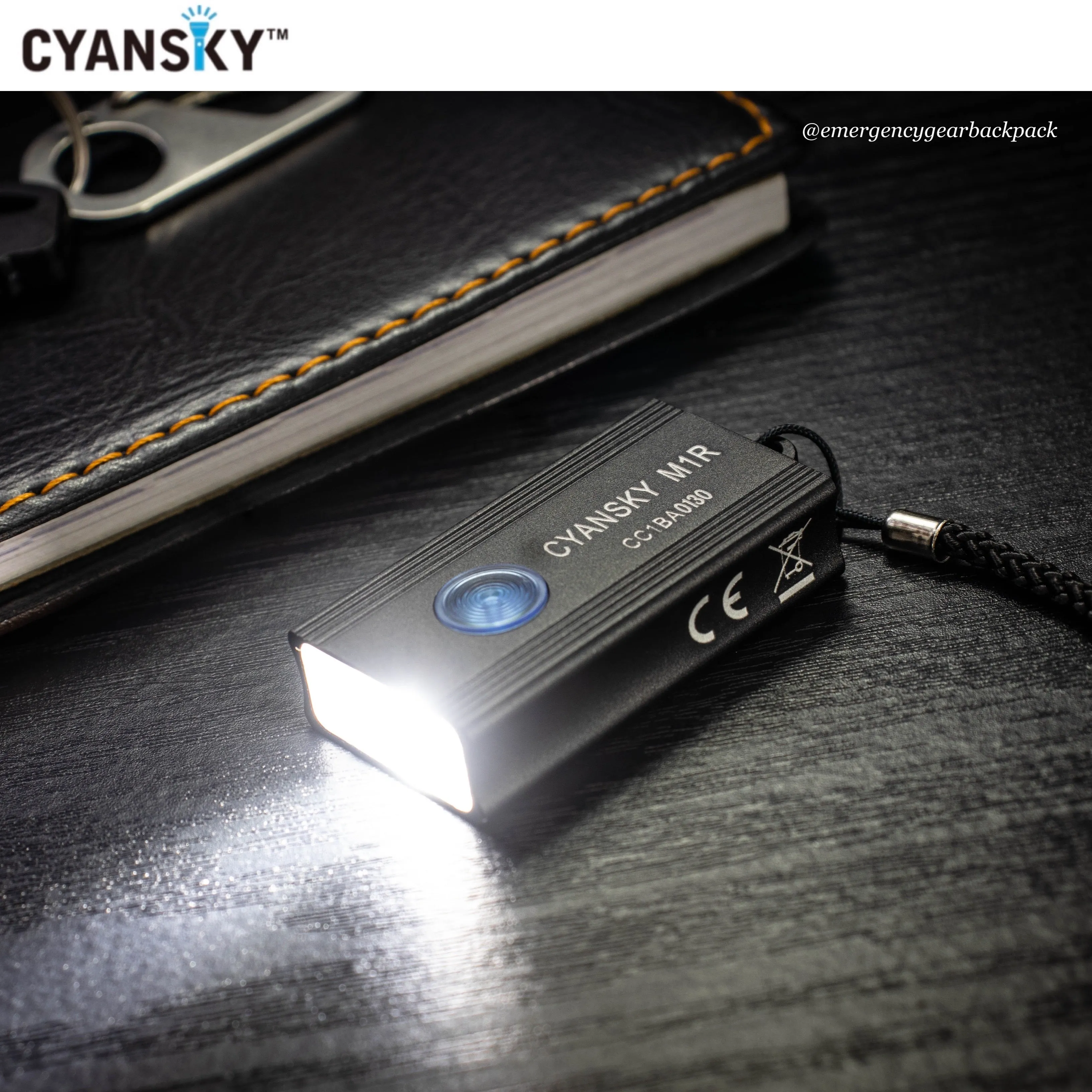 Cyansky M1R Multifunctional Keychain Light
