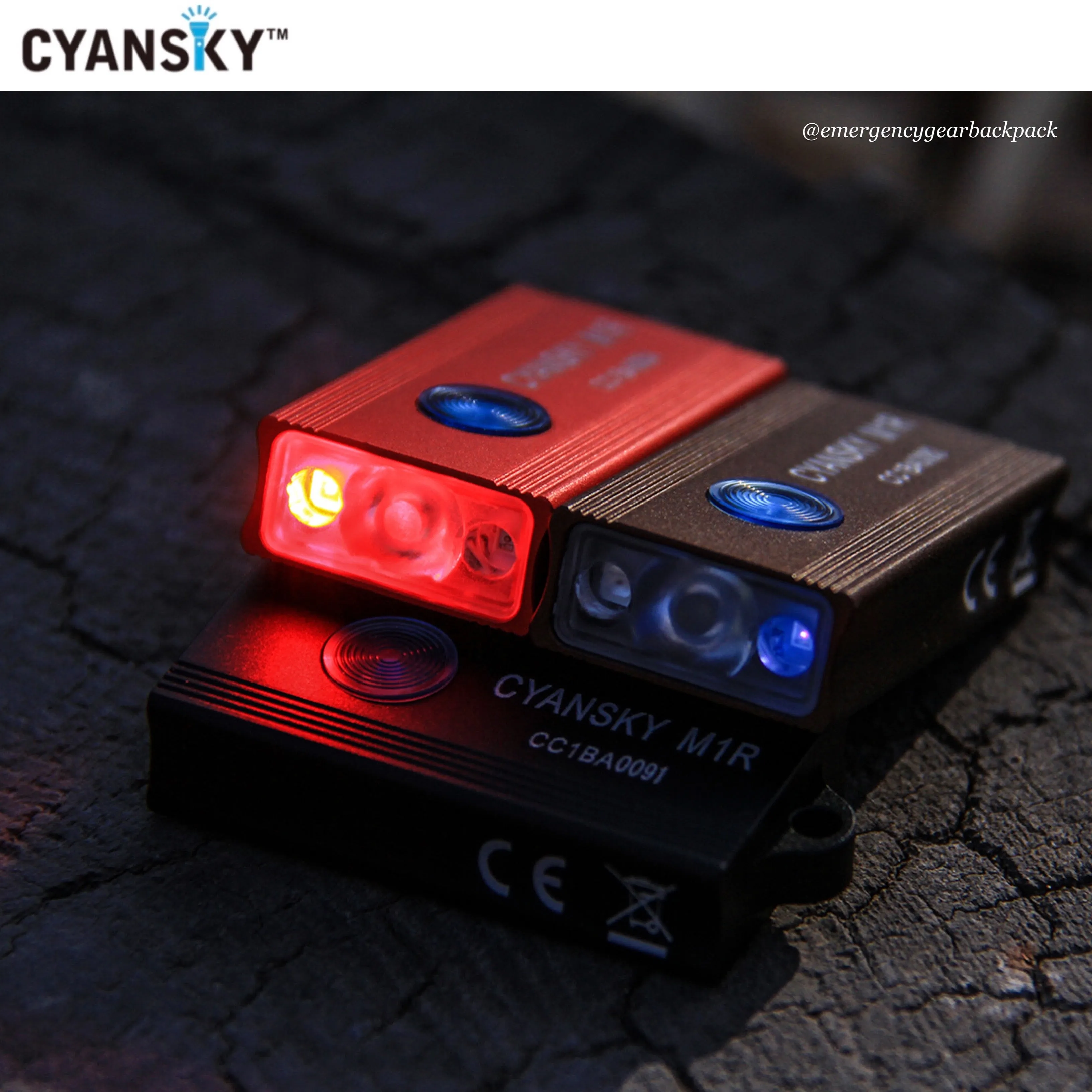 Cyansky M1R Multifunctional Keychain Light
