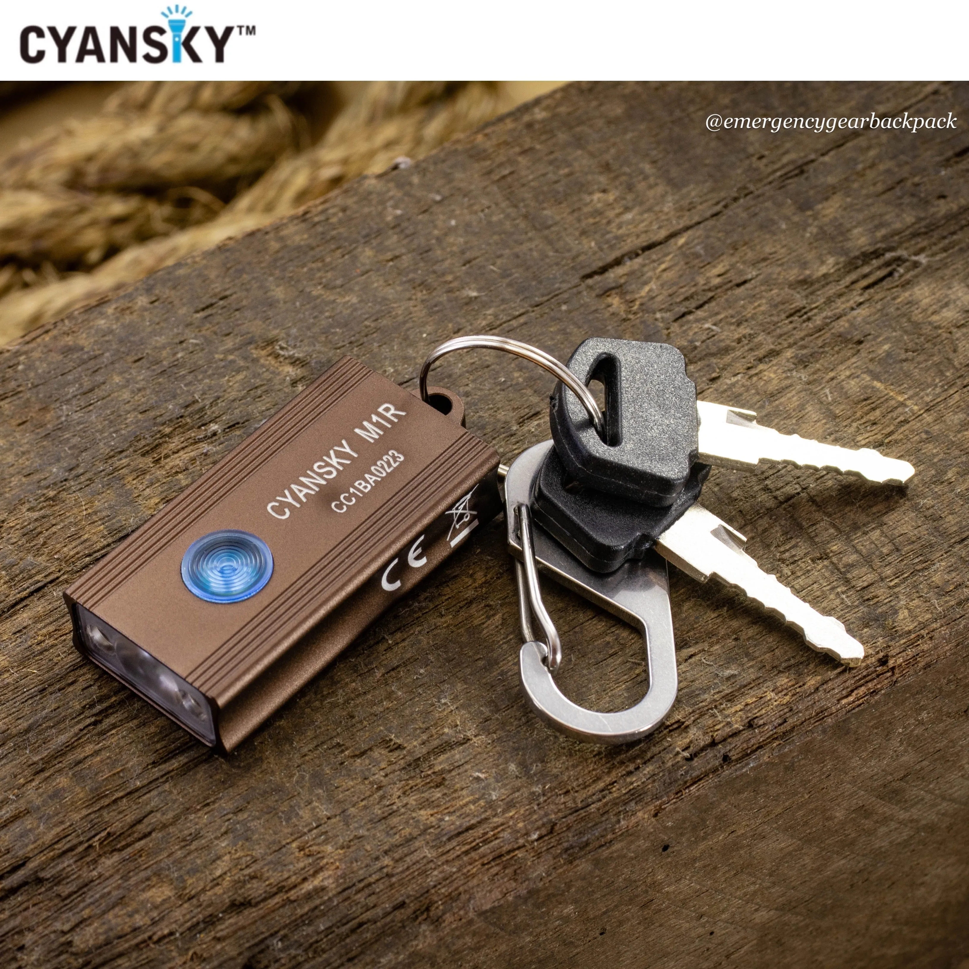 Cyansky M1R Multifunctional Keychain Light