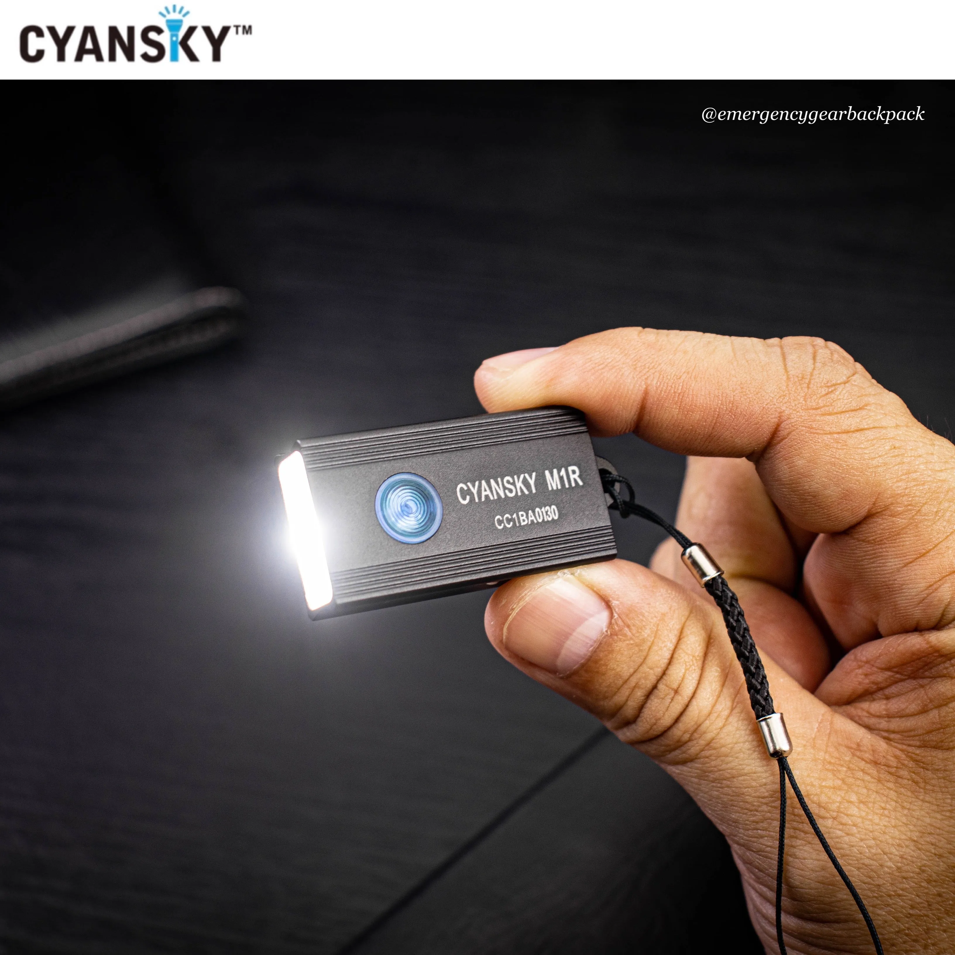 Cyansky M1R Multifunctional Keychain Light
