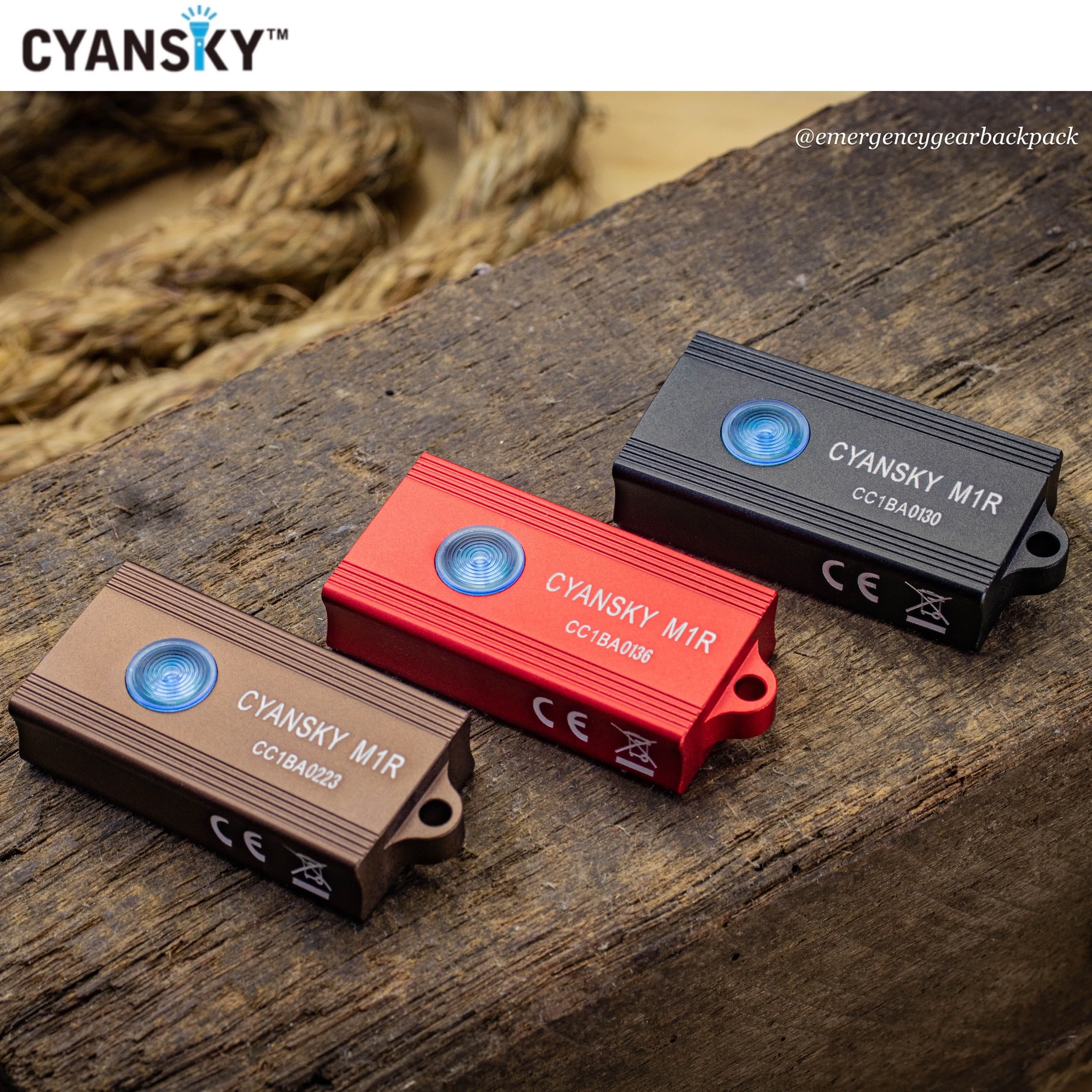 Cyansky M1R Multifunctional Keychain Light