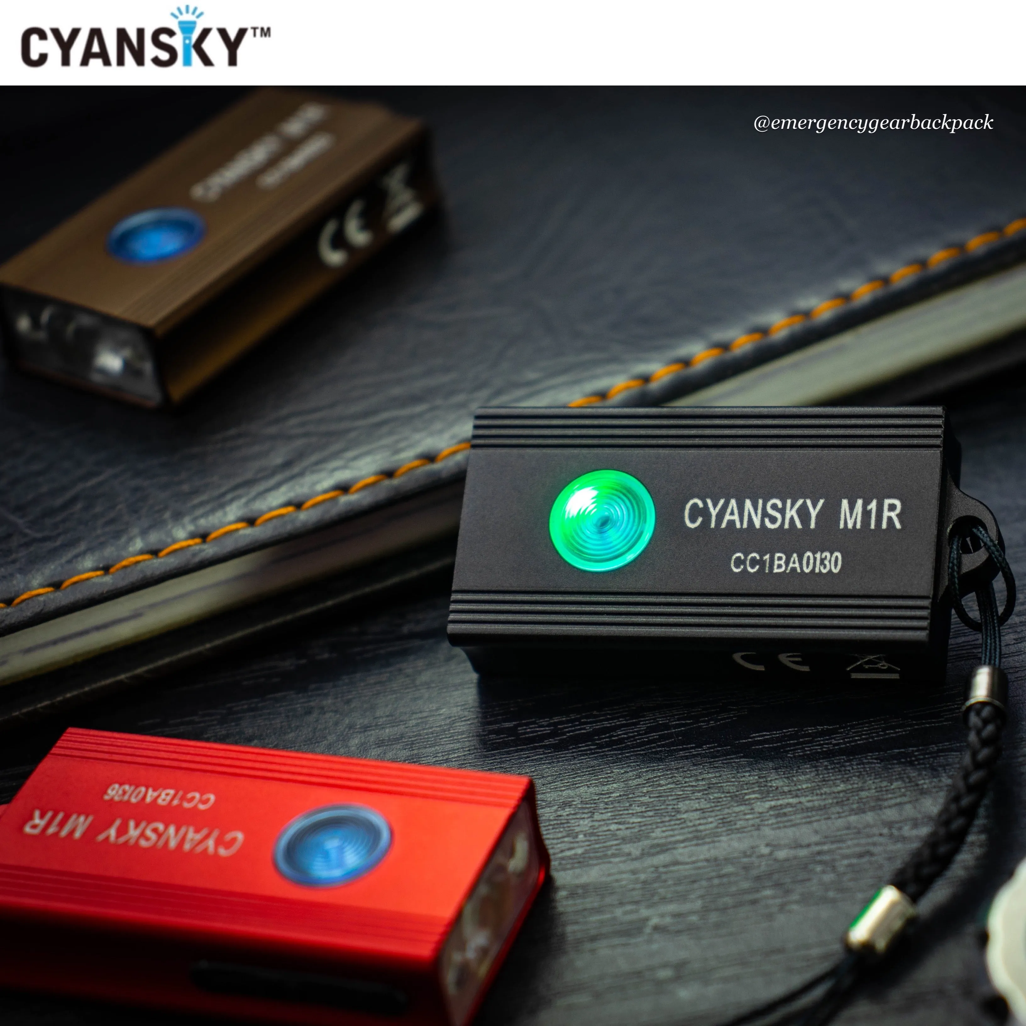 Cyansky M1R Multifunctional Keychain Light