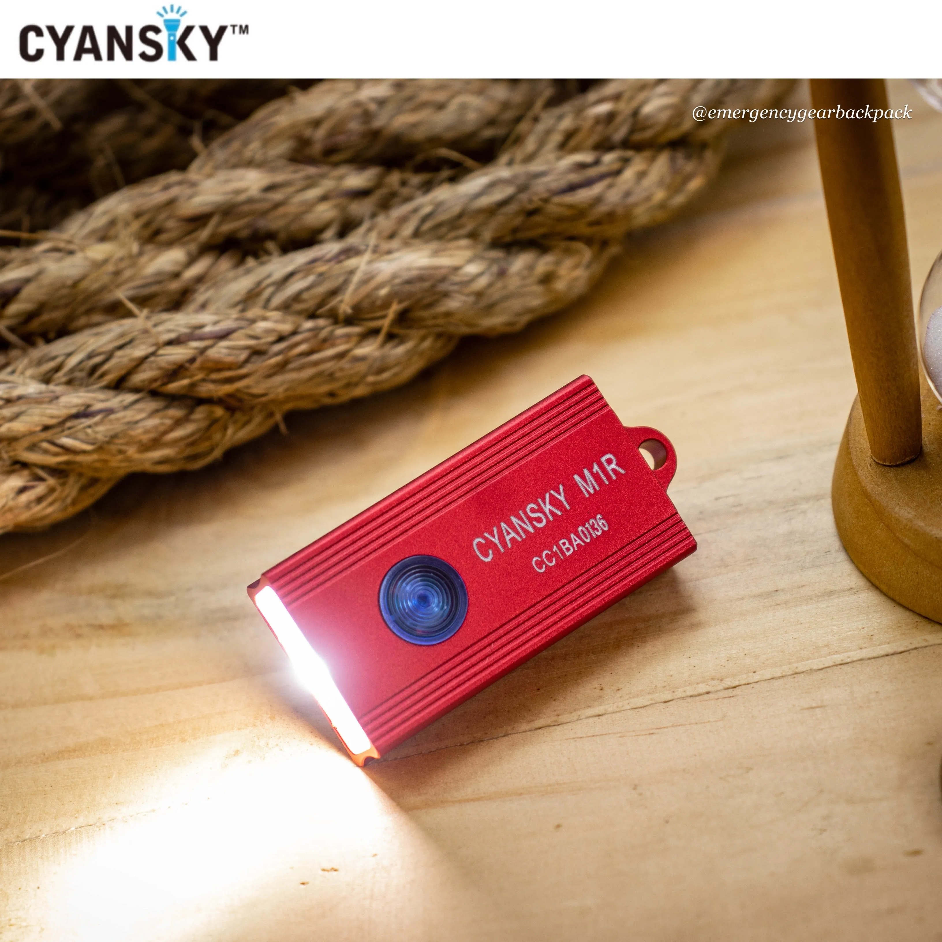 Cyansky M1R Multifunctional Keychain Light