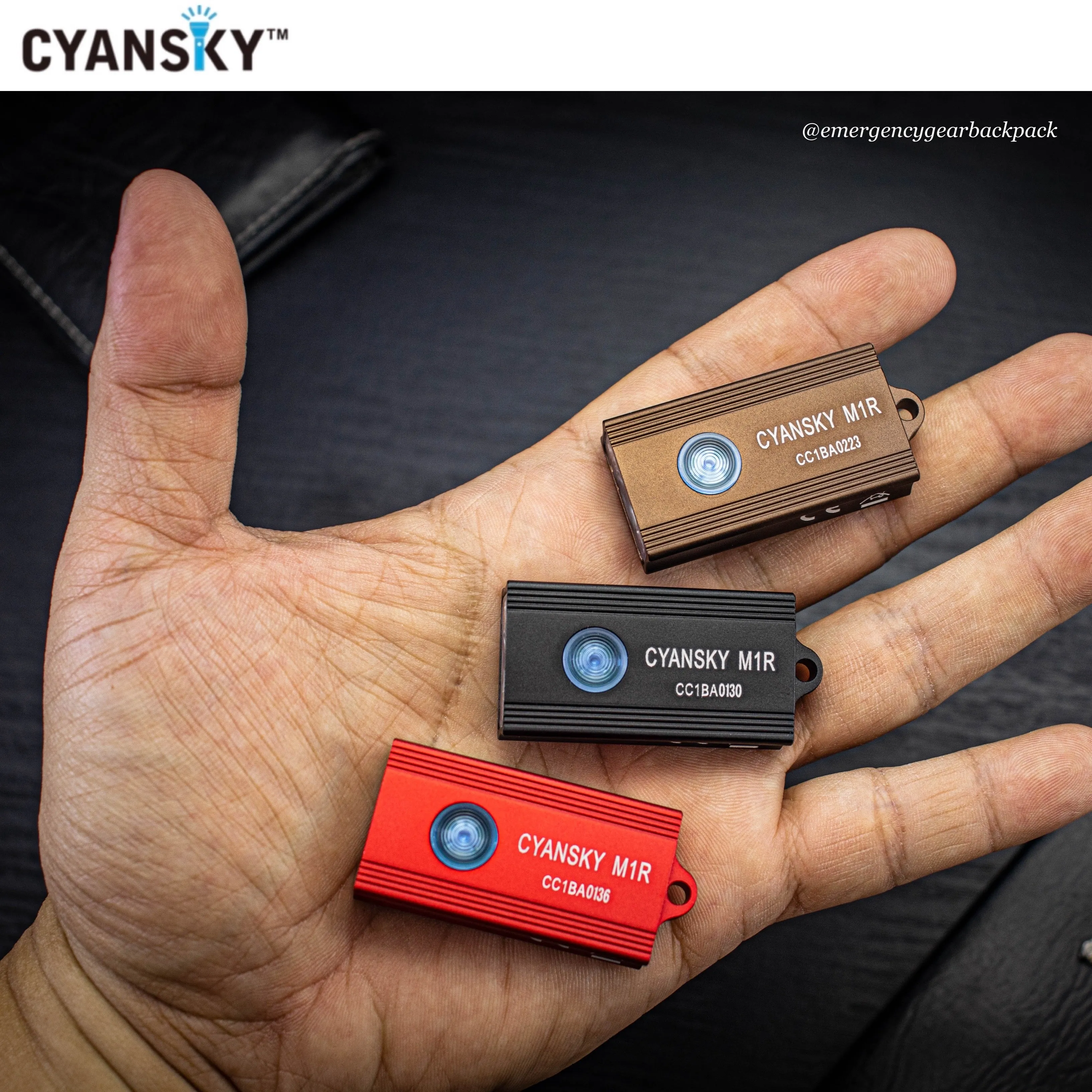 Cyansky M1R Multifunctional Keychain Light