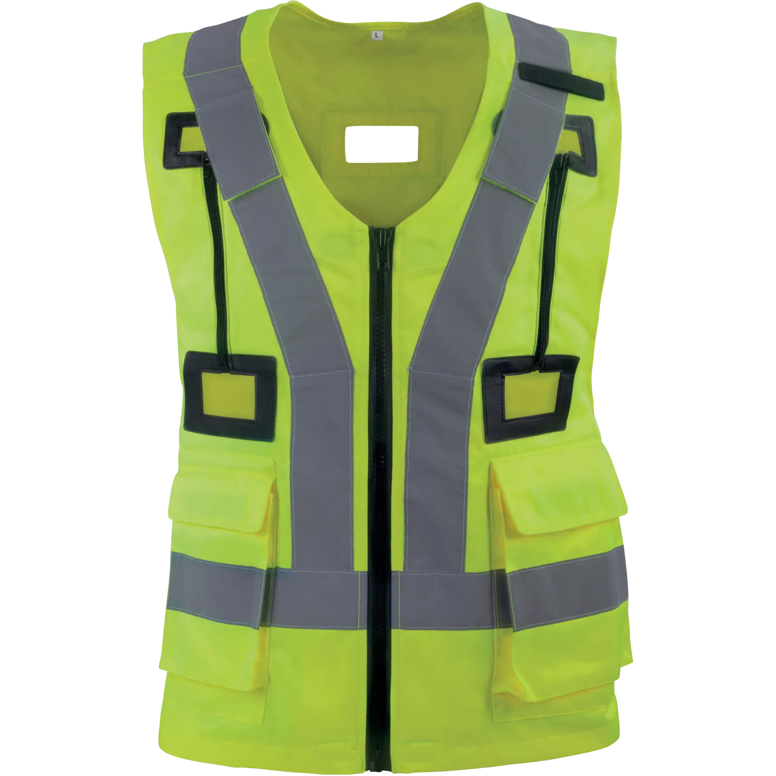 Delta Plus HARVESGI – High-Visibility Vest for Harness Compatibility & Worker Safety