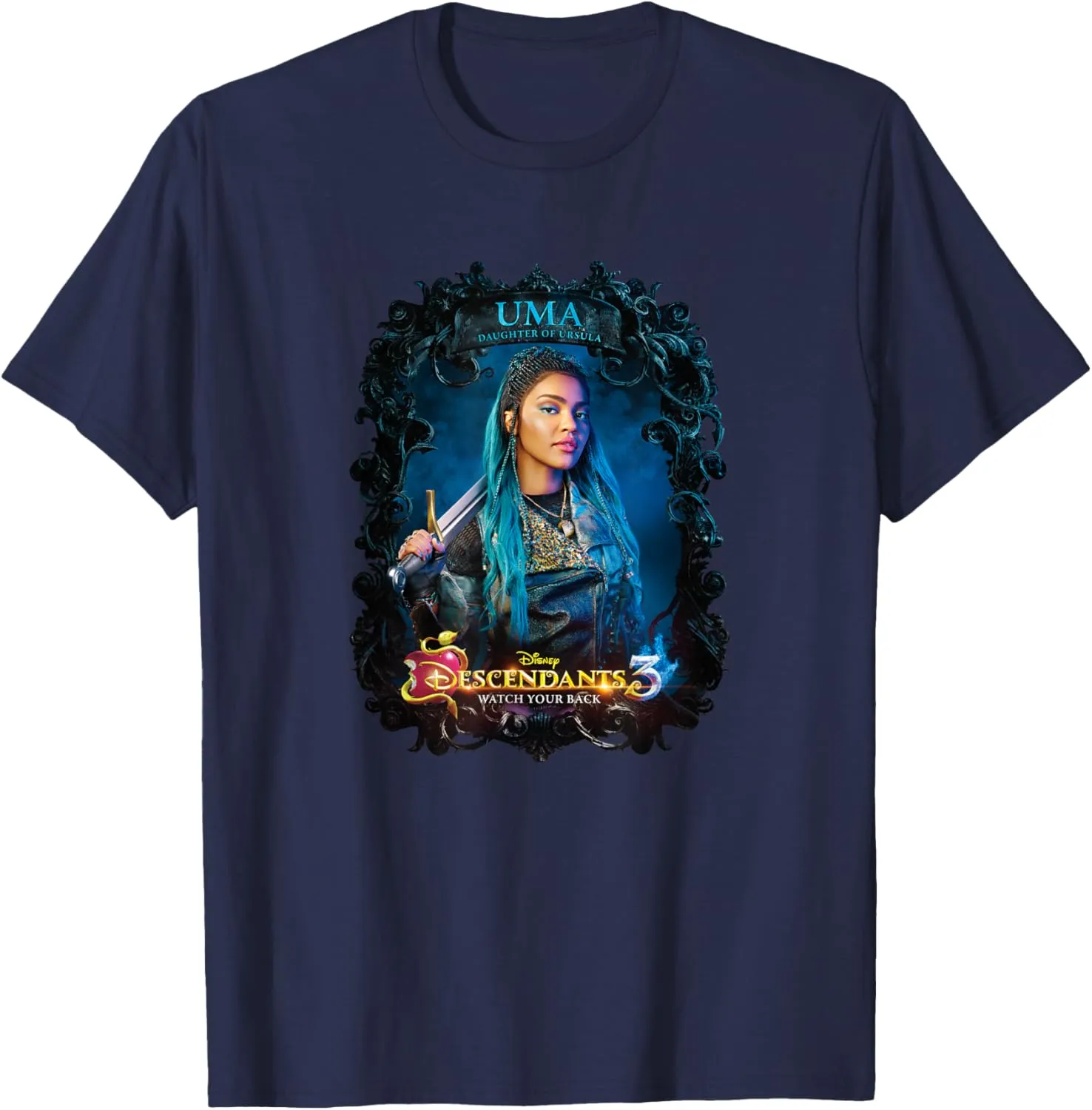 Disney Descendants 3 Uma Watch Your Back T-Shirt T-Shirt