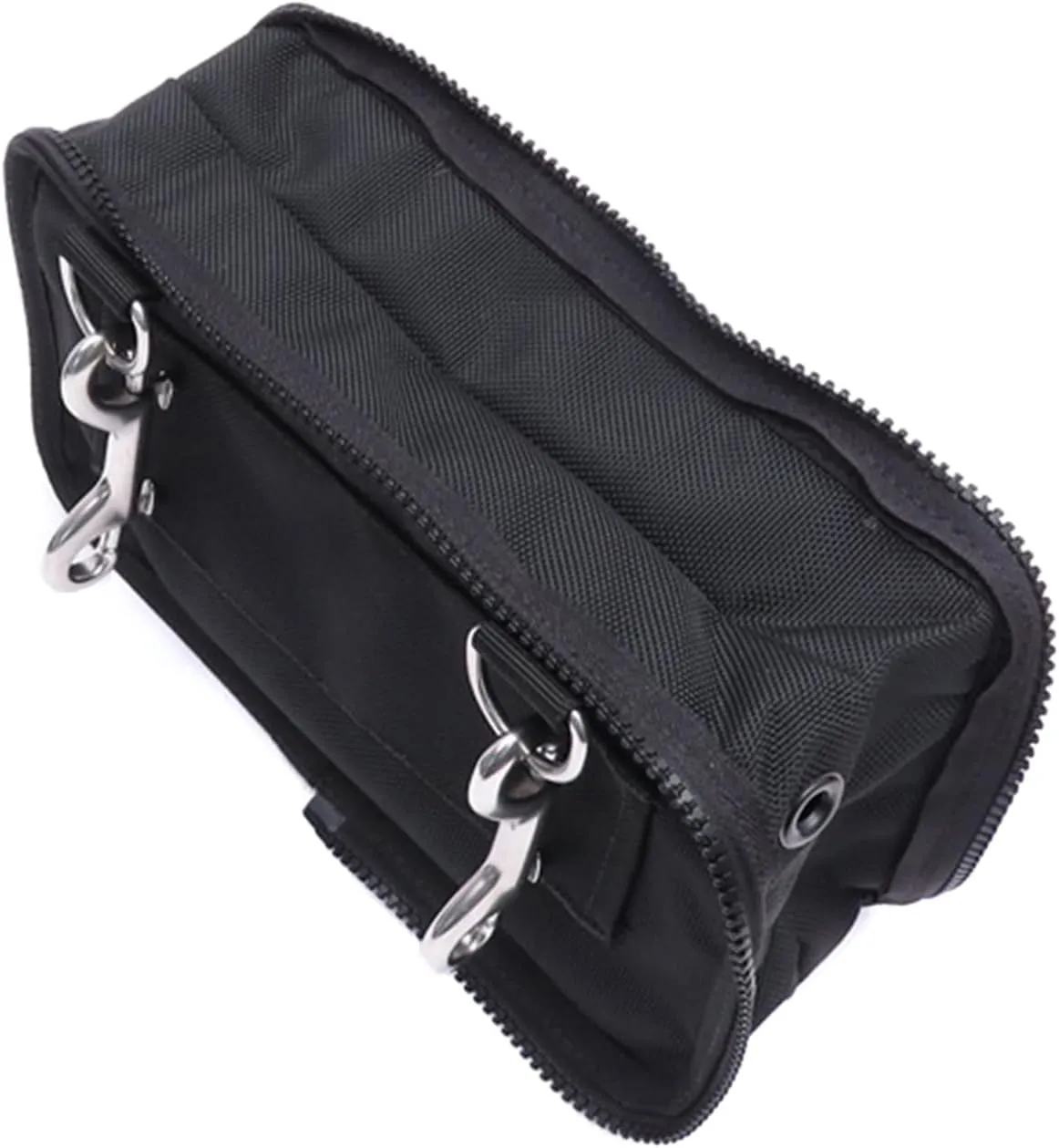 Diving Side Mount Storage Pocket Bag with Double Ended Hook Diving Sidemount Storage Pouches Snorkeling Accessories