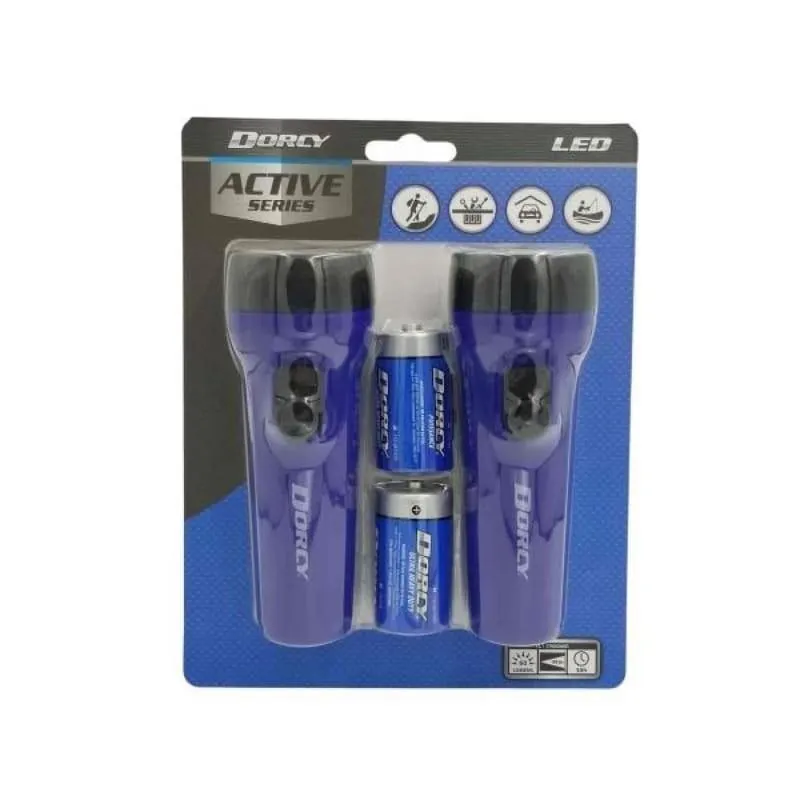 Dorcy LED Flashlight Combo
