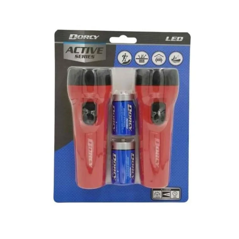 Dorcy LED Flashlight Combo