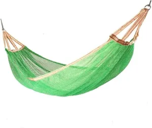 Double Hammock Couple Hammock - Outdoor Camping Survival Travel-Mesh Ice Silk Anti-Rollover Hammock Swing Indoor Chair -Maximum Load of 250 Kg