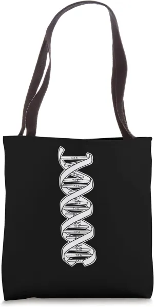 Double Helix DNA Tote Bag
