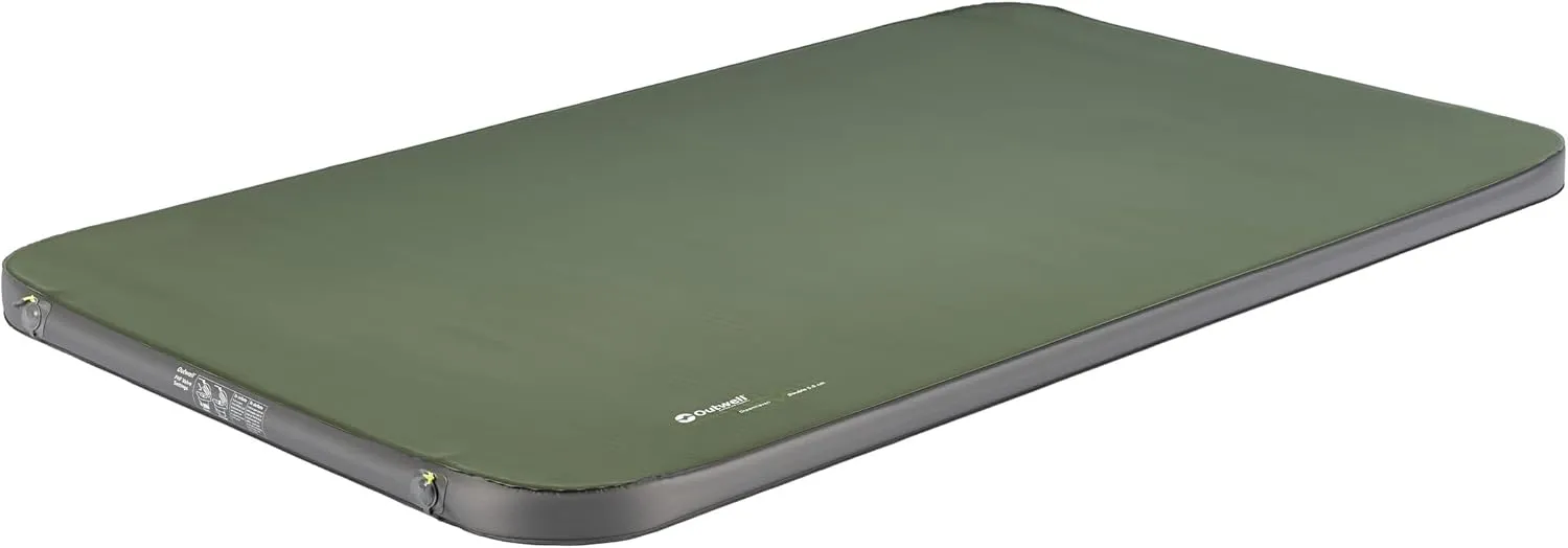 Dreamhaven Double 5.5cm Sleeping Mat ONE SIZE GREEN