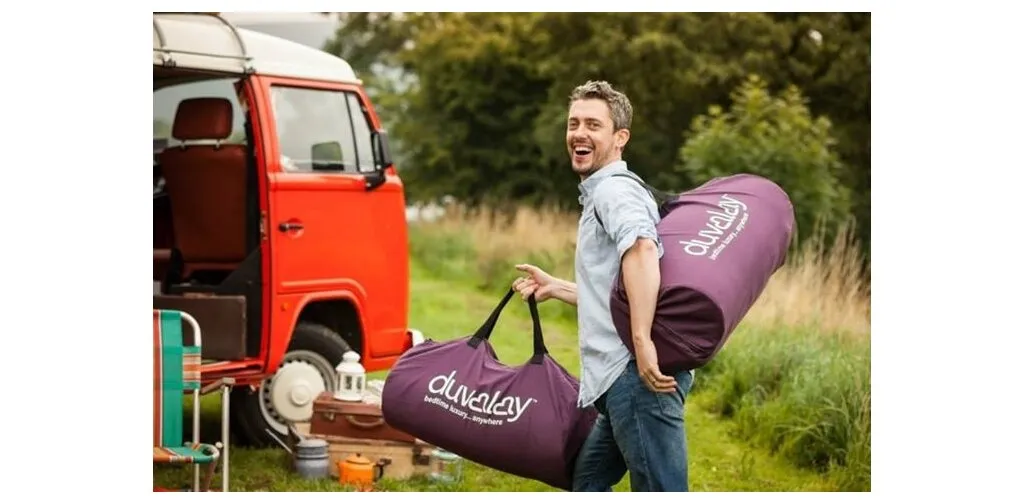 Duvalay Memory Foam Sleeping Bag - 4cm x 66cm wide