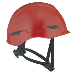 Dynamic Rocky Industrial Climbing Helmet with Polycarbonate/ABS Sheel, Hi-Density Foam Impact Liner, Wheel Ratchet Adjustment, Ansi Type II and Electrical Class E, One Size, Red, (280-HP142R-15)