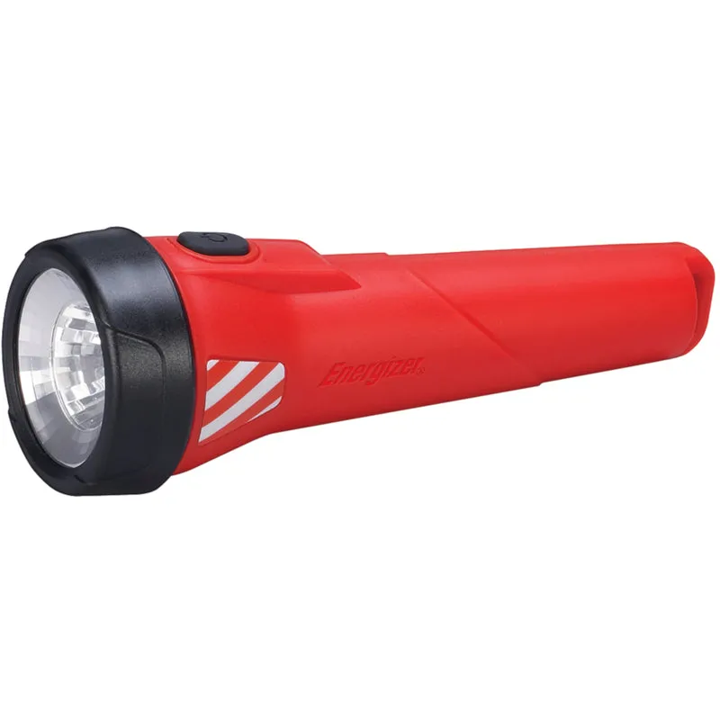 Energizer Weatheready 55 lm Black/Red LED Flashlight AA Battery