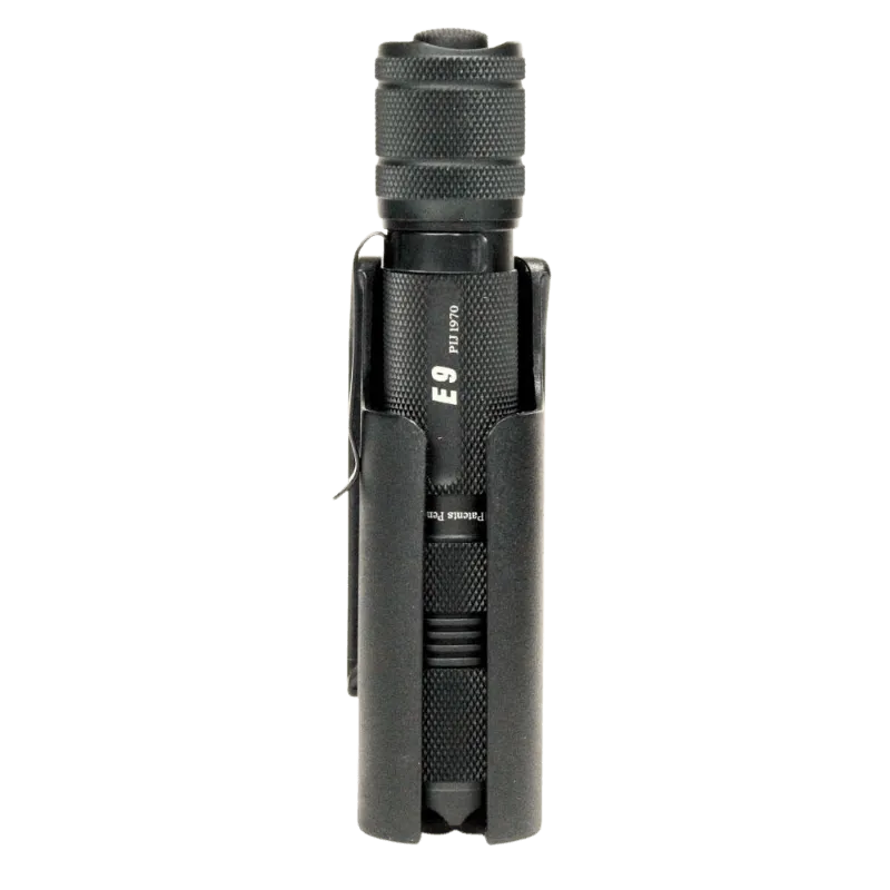 Engineered Plastic Clip-on Holster for E9RG4, M5Gen3 and other Torches with 1" Diameter