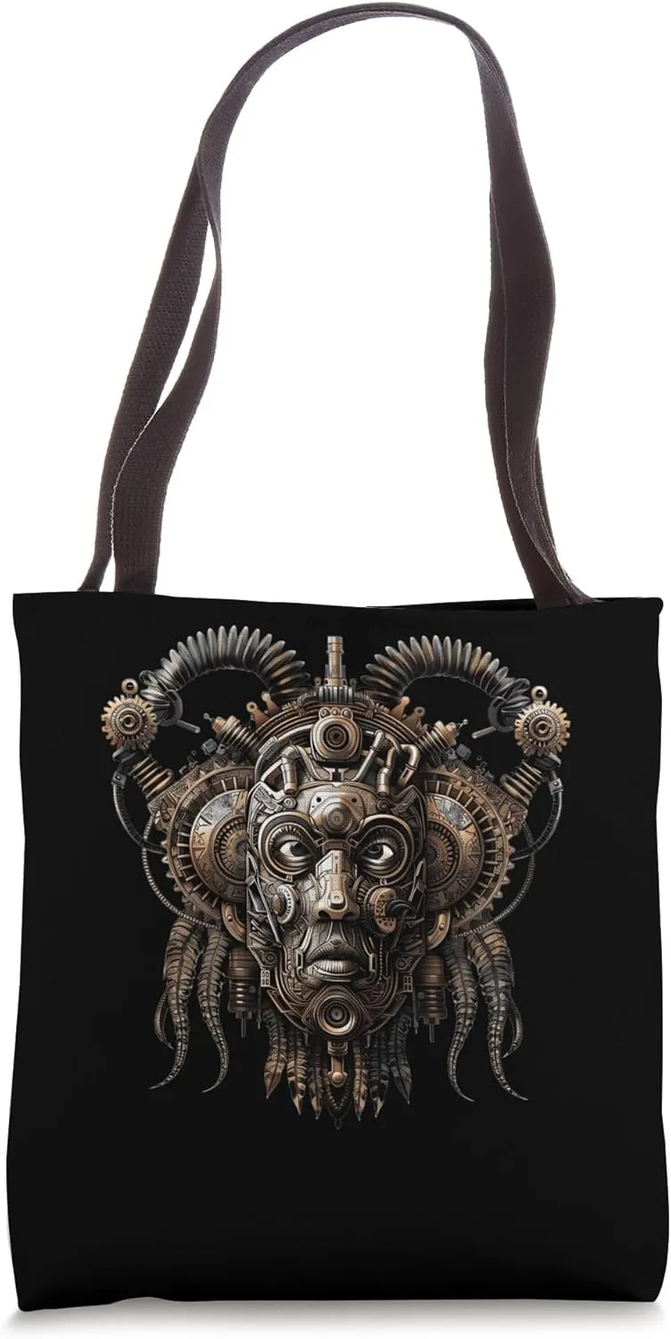 Enki Steampunk Tote Bag