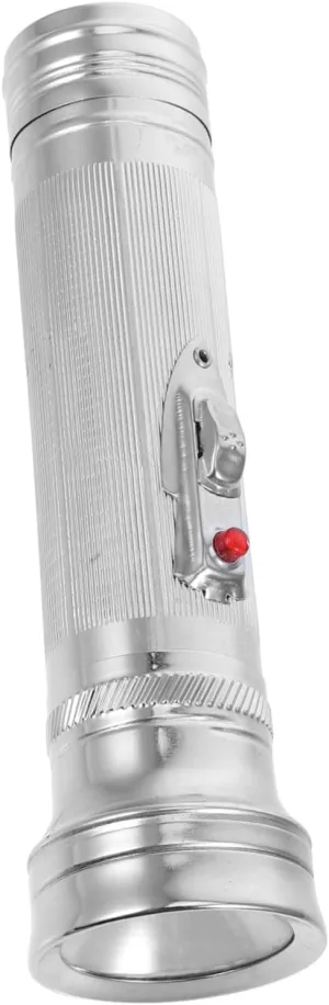 ERINGOGO Retro Metal Flashlight Vintage Design Portable and Compact Camping Flashlight for Optimal Illumination for Outdoor Adventures Not Battery Included