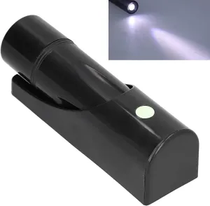 EVGATSAUTO Emergency Torch, LED Wall Mounted Flashlight for Hotel Outdoor Camping Hiking, Battery Powered Small Portable Emergency Light, Superior Illumination, Easy Installation,