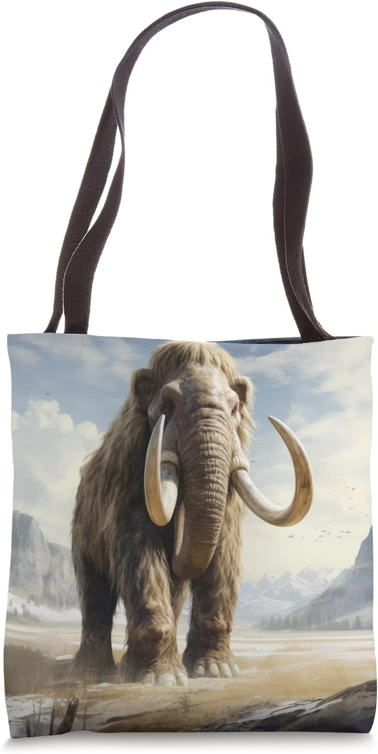 Extinct Mammoth Tote Bag