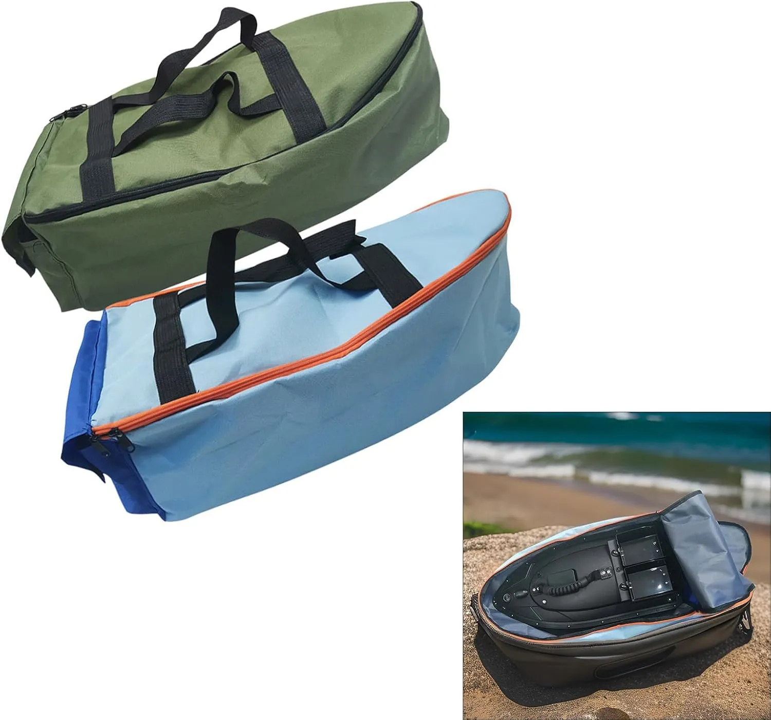 Fishing Remote Control Boats Bag Portable Tear-Resistant Fishing Boats Bag Water Repellents Fishing Boats Storage Bag