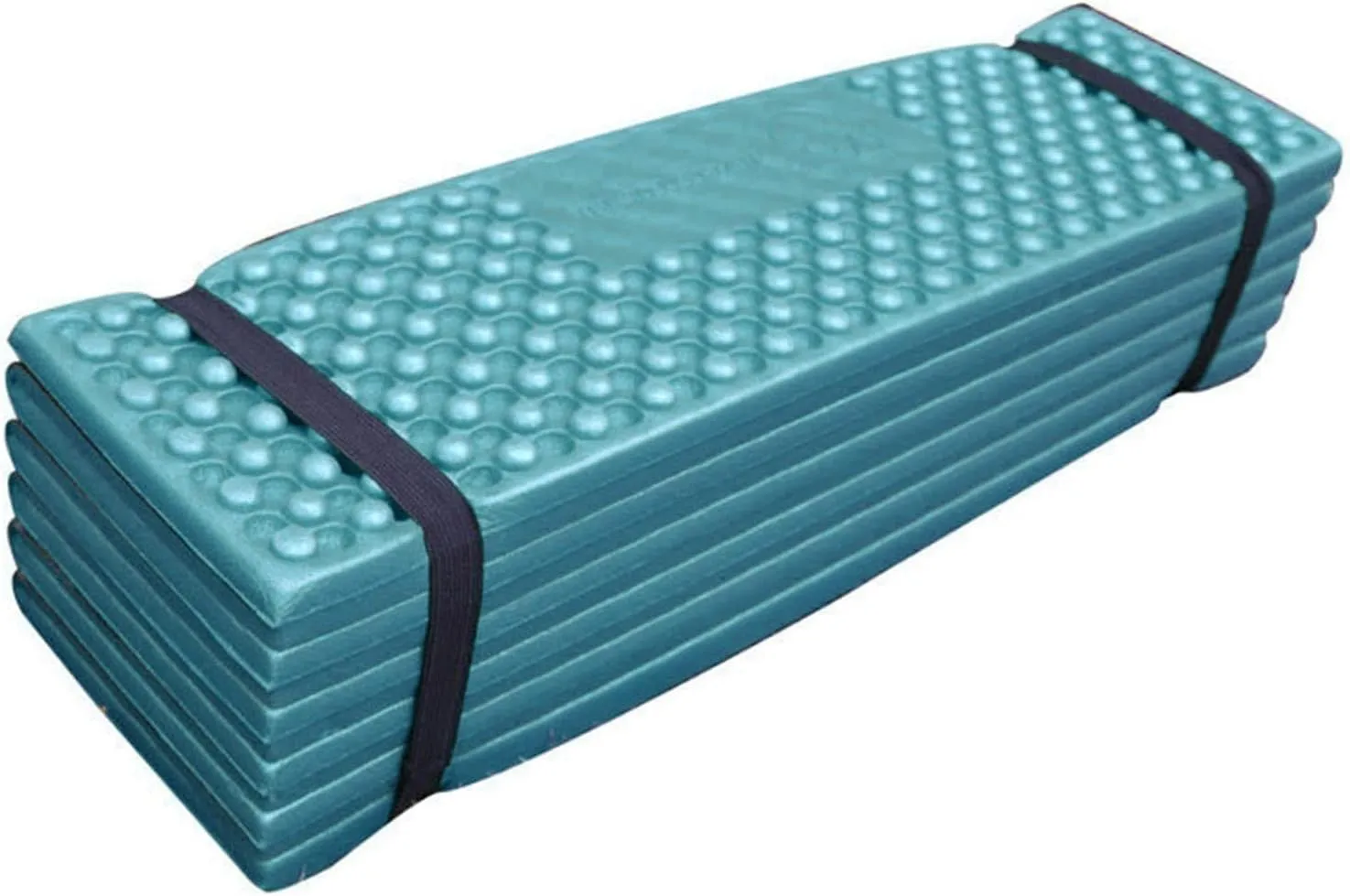 Foldable Double Egg Crate Sleeping Pad, Soft PVC Thickened Mat for Outdoor Camping with Insulation (186 * 57)