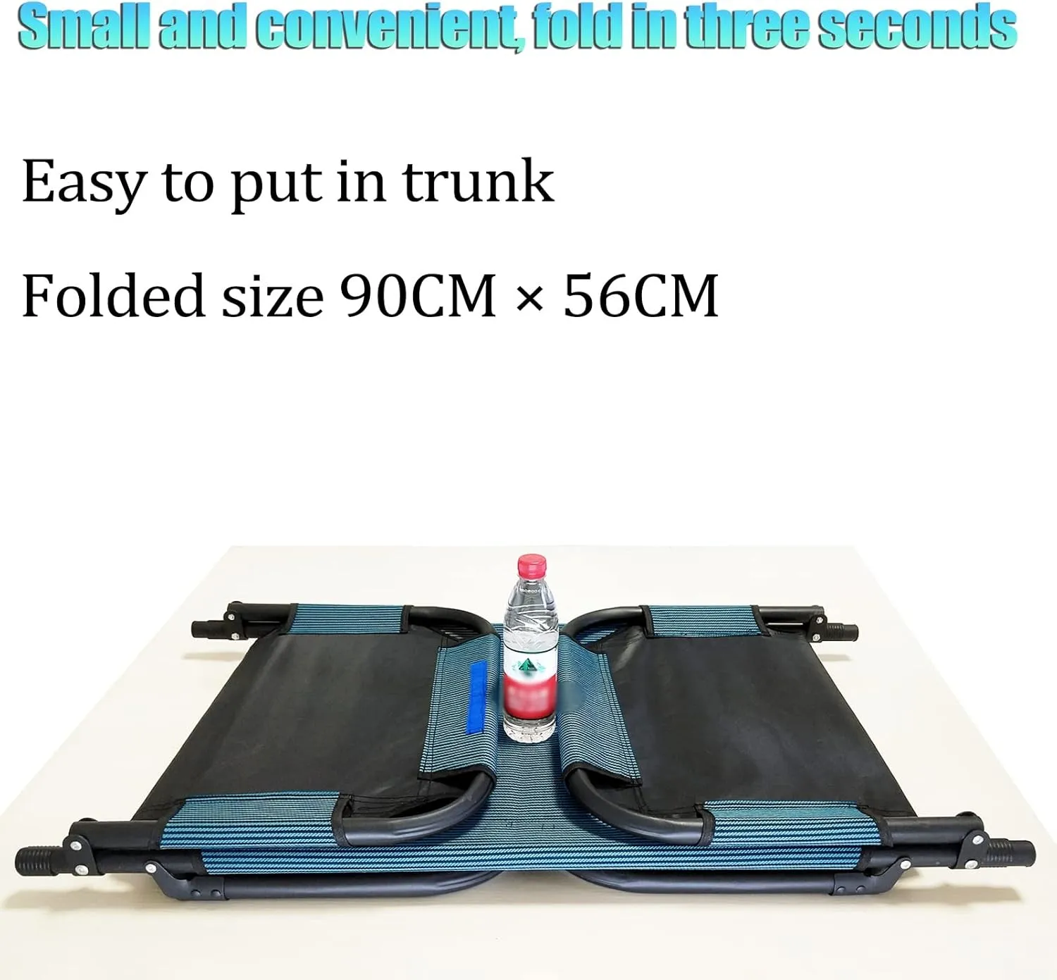 Folding Bed, Heavy Duty Camp Cot, Portable Steel Frame Supports 280kg, Sturdy Design for Adults, Includes Carrying Bag, Ideal for Camping and Travel