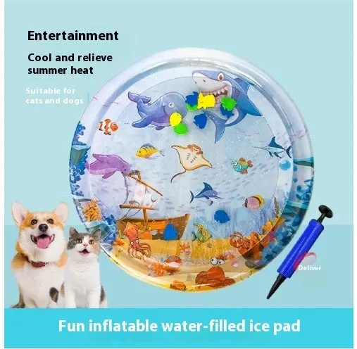 Full product range Bed Cushion Pet Dog Ice For Cold Highly-rated Water Cats Pad Sleeping Pet Square Cooling Summer Kennel Puppy Cool Mat Dogs