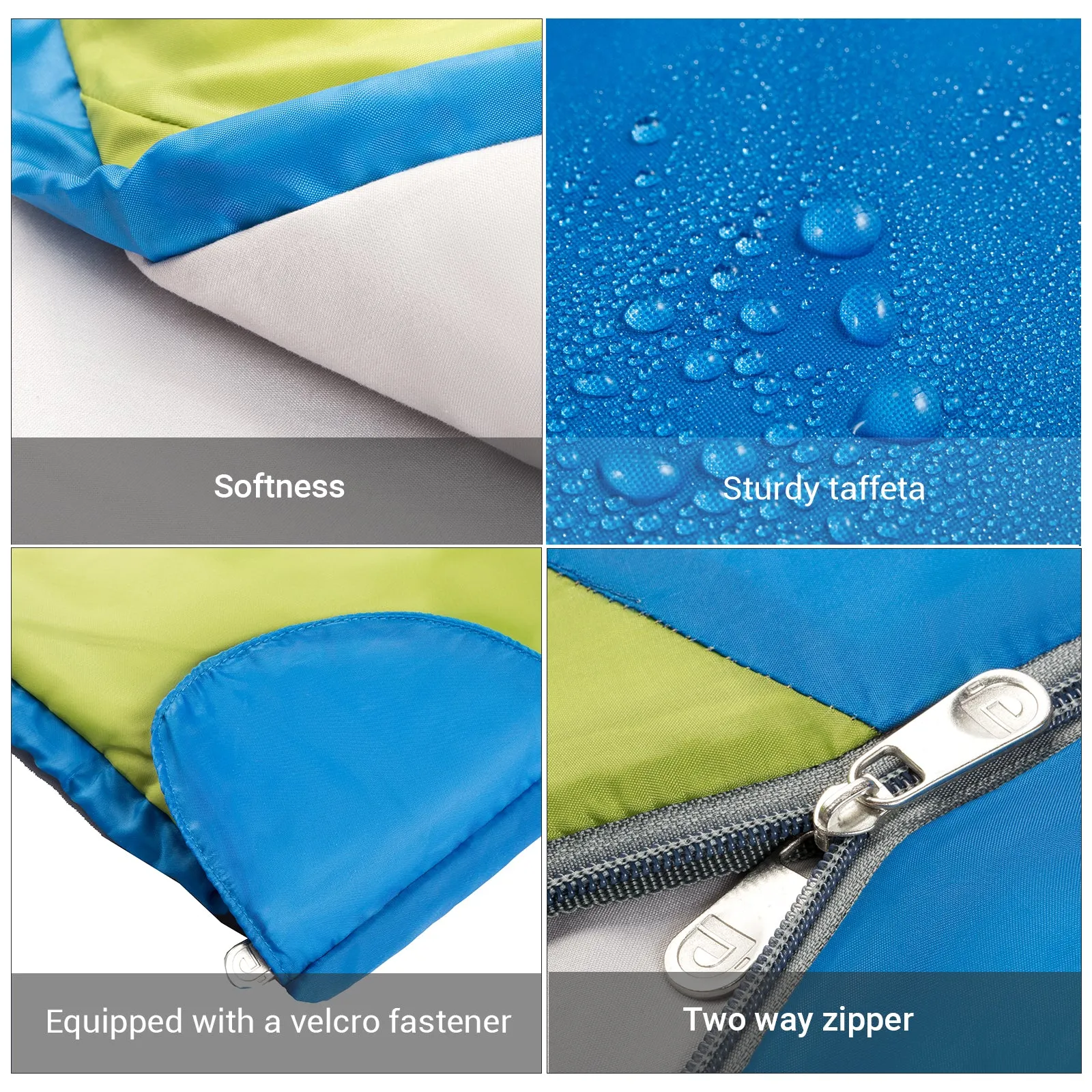 FUNDANGO COMFORT 250D Sleeping Bag-Envelope Double