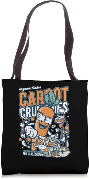 funny carrot Tote Bag