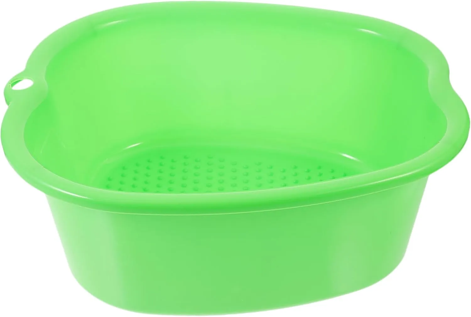 Gatuida Massage Foot Bath Basin Thickened Apple Shaped Foot Bathing Bucket for Relaxation Soothing Portable Foot Soak Tub for Home Use Outdoor Convenience