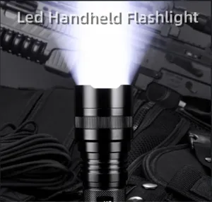 Gootatic Voltguard V95 Stun Torch,Gootatic Stun Flashlight,2025 The Ultimate Survival Flashlight,USB,for Home, Camping, Fishing, Car Essentials and Survival Kits (1pcs)