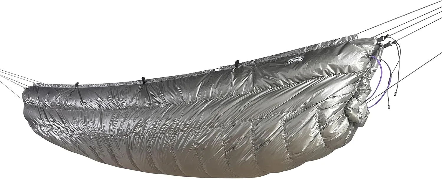 Hammock Down Under Quilt Backpacking Down Quilts Camping Down Sleeping Bag 800fp 3D Double Differential Cut Halo-350 (Halo 350 with Duck Down)