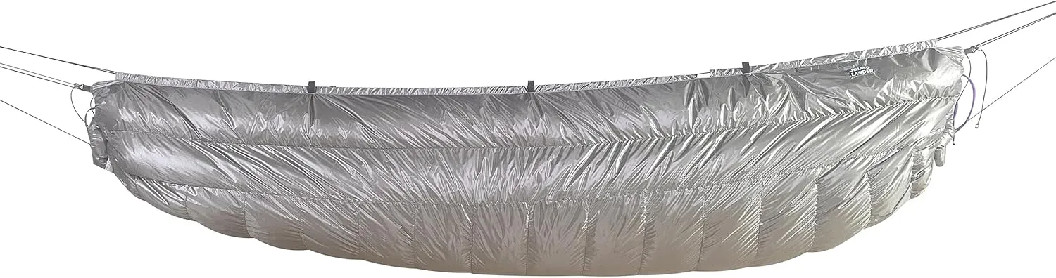 Hammock Down Under Quilt Backpacking Down Quilts Camping Down Sleeping Bag 800fp 3D Double Differential Cut Halo-350 (Halo 350 with Duck Down)