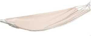 Hammock Hammock White Canvas Outdoor Double Hammock Anti-Rollover Camping Hammock Solid Color 1.9m Double Hammock Terrace Bed Travel Hiking Outdoor Hammock (Color : 190x150cm) (190x150cm)
