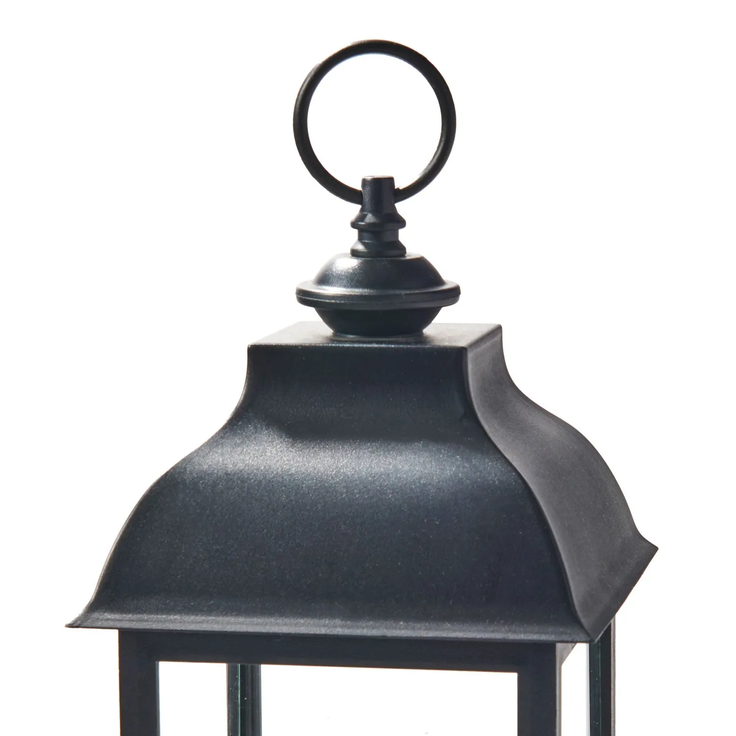 Hazel Lantern with Flameless Candle